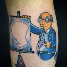 Los mejores tatuajes de los Simpson