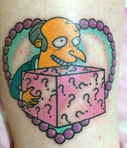 Los mejores tatuajes de los Simpson