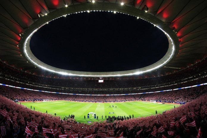 Final de Champions en el estadio Wanda Metropolitano