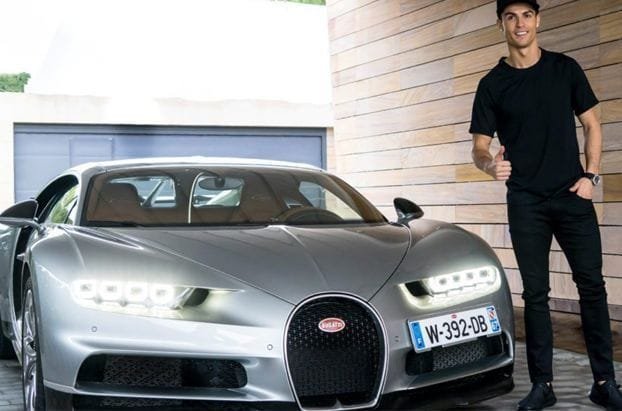 Cristiano Ronaldo presenta su nuevo coche