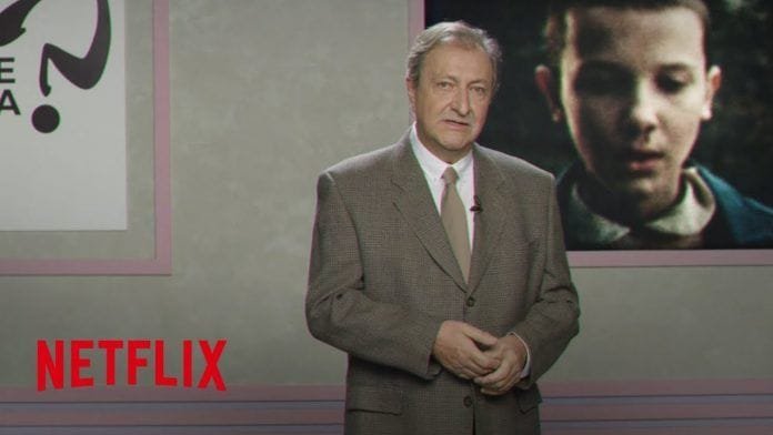 Paco Lobatón busca a ‘Eleven’  de ‘Stranger Things’