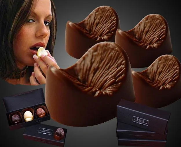 Bombones personalizados con el molde de tu ano