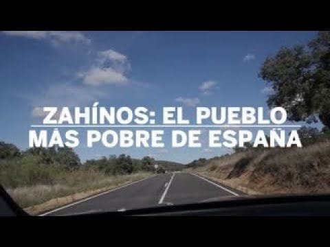 Zahinos el pueblo mas pobre de España