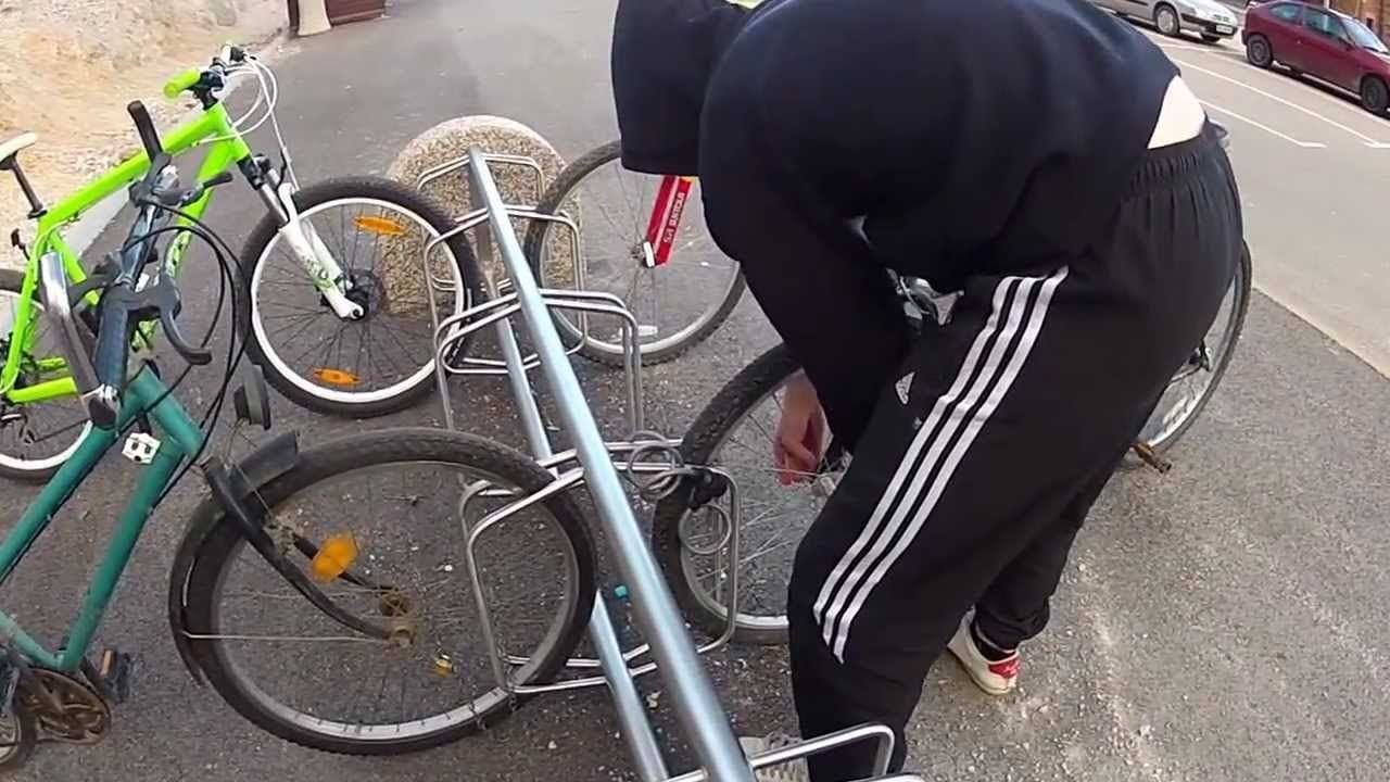 Como robar una bicicleta en solo 10 segundos