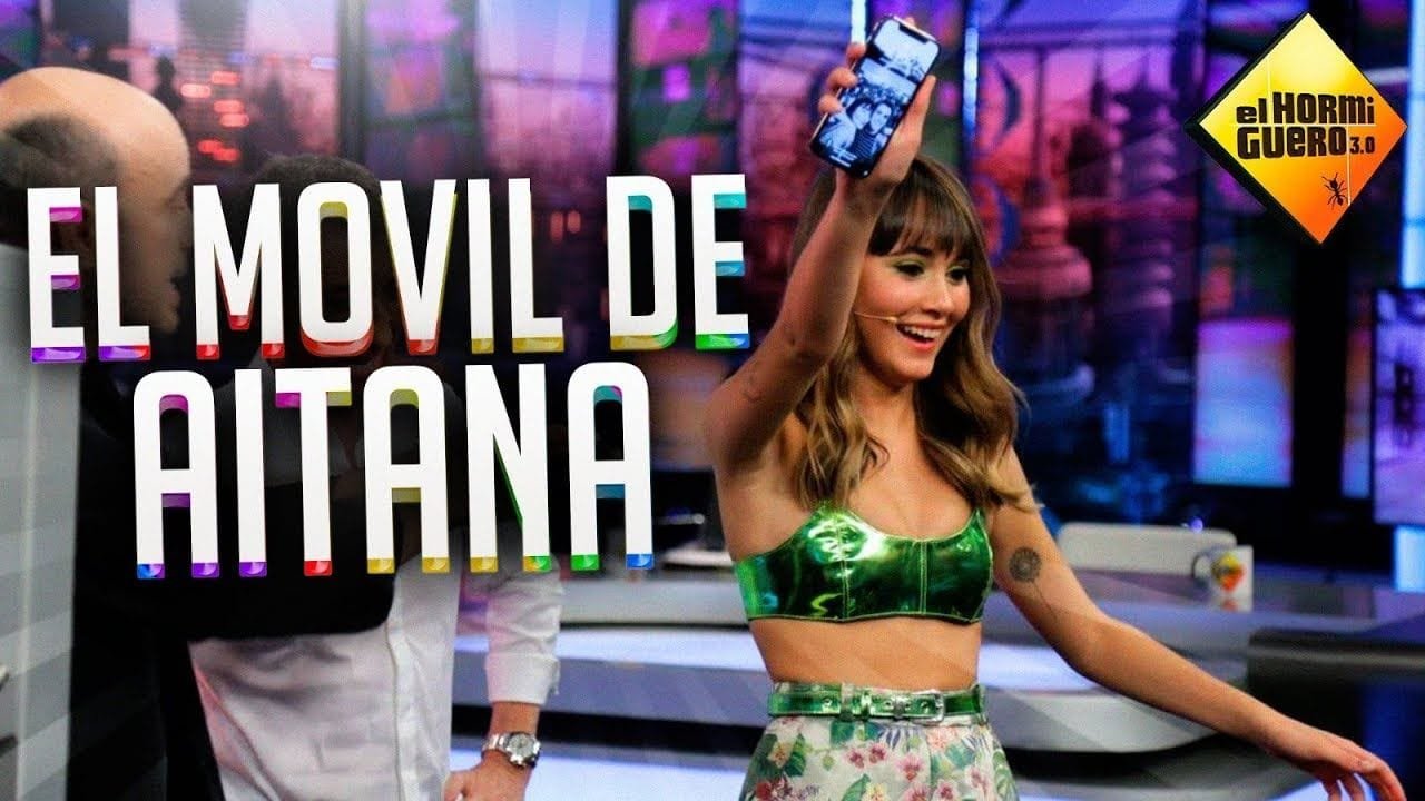 Jandro homenajea la canción "Teléfono" de Aitana en el hormiguero