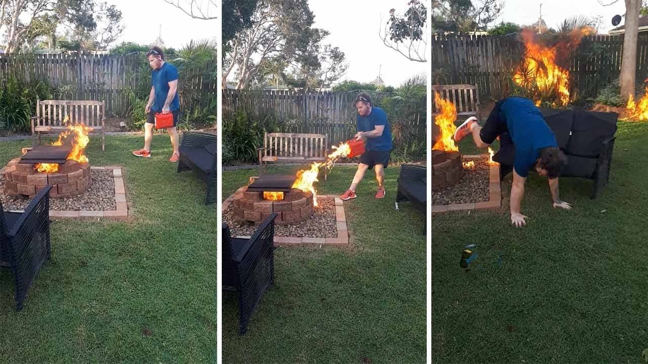 Como prender fuego a tu jardin de la forma mas estupida