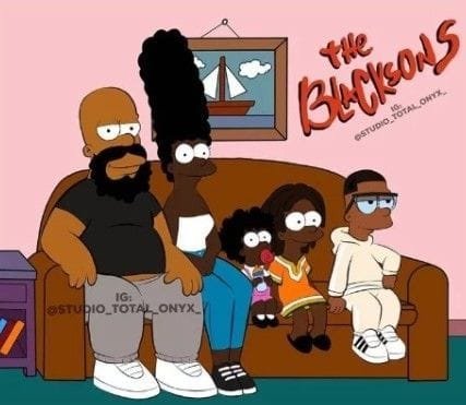 ¿Cómo serían los dibujos animados si los personajes fueran negros?