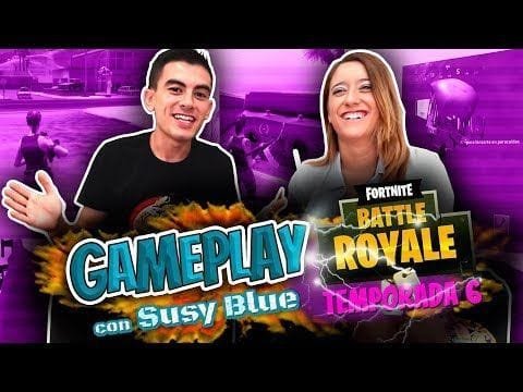 (Strip) Gameplay FORTNITE. Una partida perdida, prenda caída. Con Susy Blue (F*NAL FELIZ)