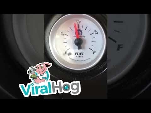 Gas Guzzler Strands Car Show Goers