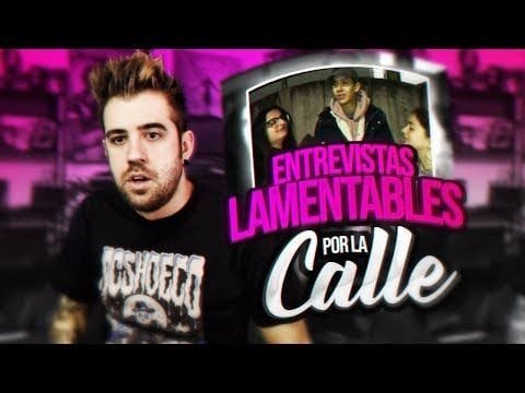 PREGUNTAS LAMENTABLES POR LA CALLE