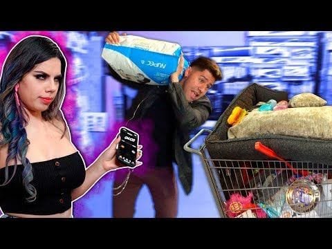 Le compré todo lo que mi novio pudo agarrar en 5 minutos