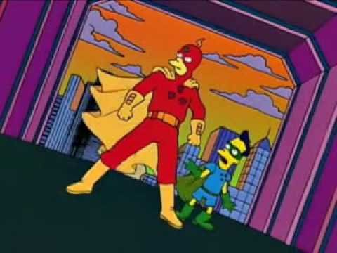 ¡Mochilas mochales, Radioactivo Man! Los Simpson