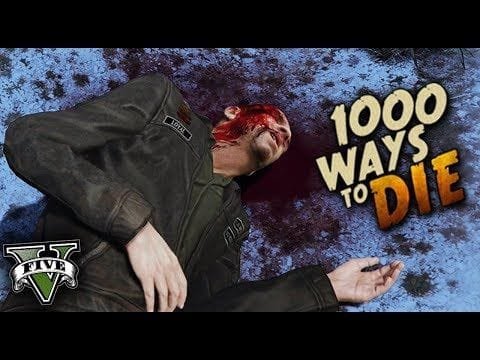 1000 MANERAS DE MORIR EN GTA V #2 GRAND THEFT AUTO 5