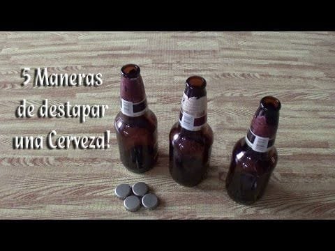 5-maneras-de-abrir-una-cerveza 5 Maneras de abrir una cerveza