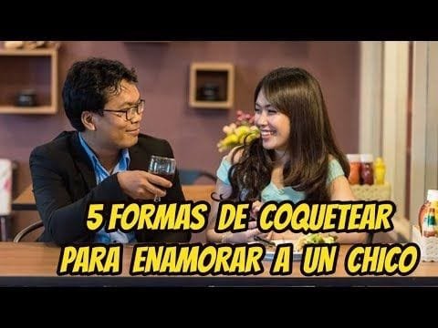 5 maneras de coquetear para enamorar a un chico