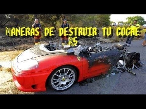 5 maneras de destruir tu coche GTA V