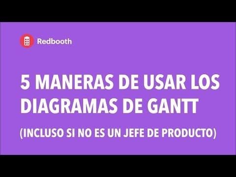 5 Maneras De Usar Los Diagramas De Gantt