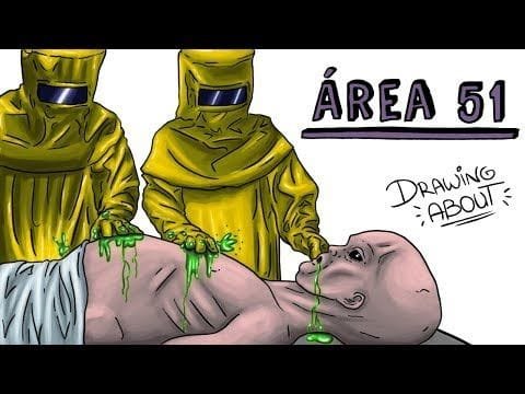 LOS MISTERIOS DEL ÁREA 51 | Draw My Life ¿Te acuerdas de?