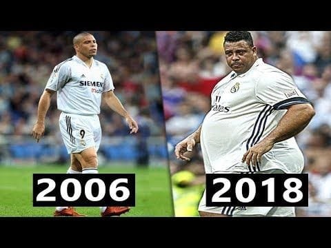 Qué aspecto físico tienen ahora las LEYENDAS del fútbol y qué les han sucedido en este tiempo
