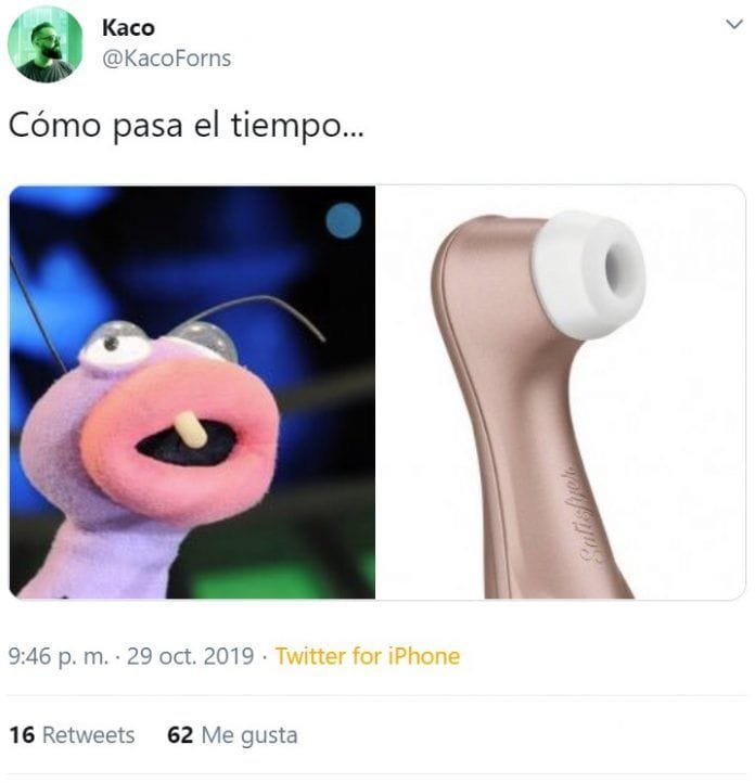 El tiempo pasa para todo el mundo