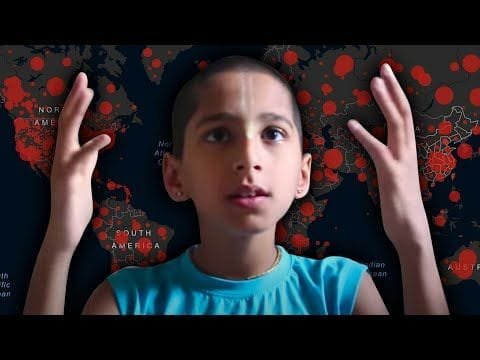 Niño vidente predice el fin del COVID