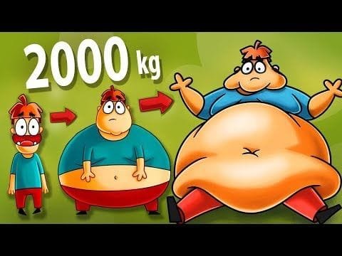 ¿Qué pasa si algun día llegas a pesar 2.000 kg?