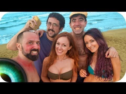 Tipos de personas en la PLAYA