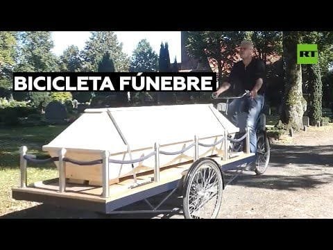 Michael Olsen crea la bicicleta funebre