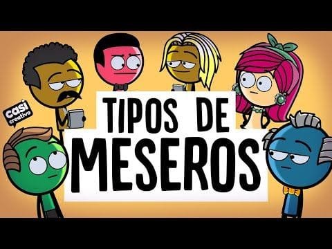 Tipos de camareros en los restaurantes