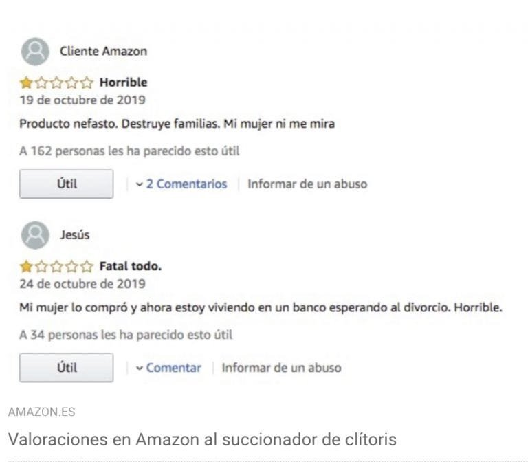 El satisfyer está destruyendo familias allá por donde pasa.