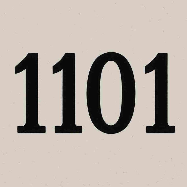 1101 significado espiritual: lo que el universo quiere decirte