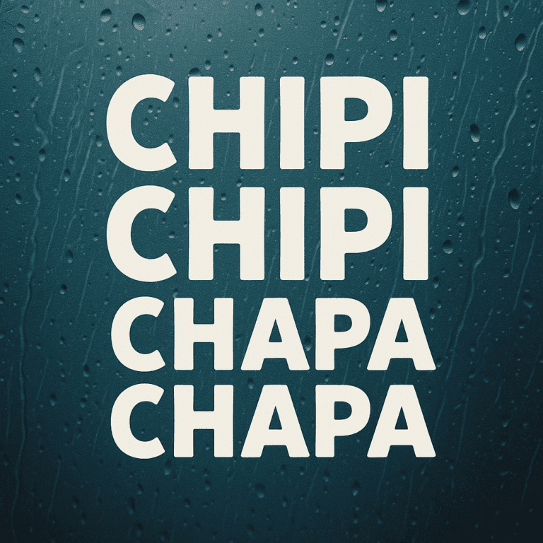 ¿Qué es el chipi-chipi?