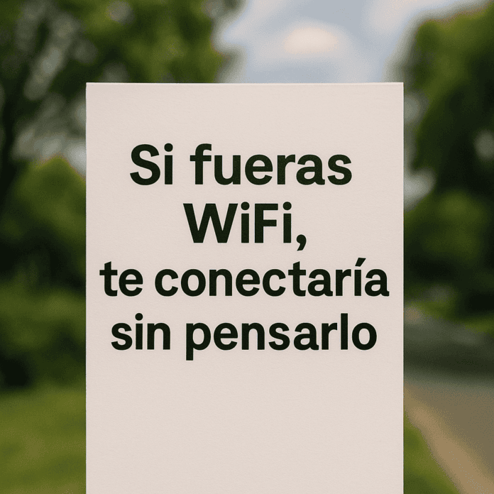 Si fueras WiFi, te conectaría sin pensarlo Frases picantes