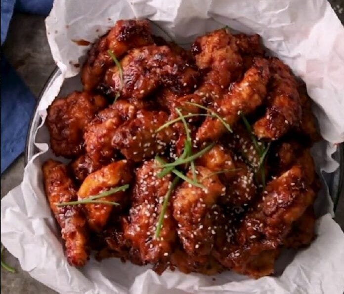 koreanische fried chicken
