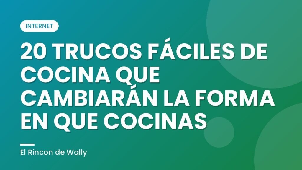 20 TRUCOS FÁCILES DE COCINA QUE CAMBIARÁN LA FORMA EN QUE COCINAS 20 TRUCOS FÁCILES DE COCINA QUE CAMBIARÁN LA FORMA EN QUE COCINAS