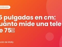 75 pulgadas en cm: cuánto mide una tele de 75″