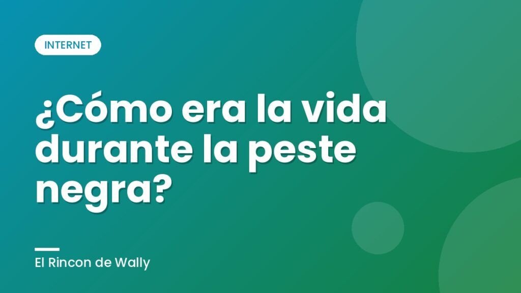 ¿Cómo era la vida durante la peste negra?