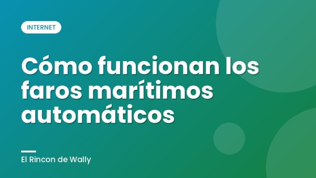 Cómo funcionan los faros marítimos automáticos