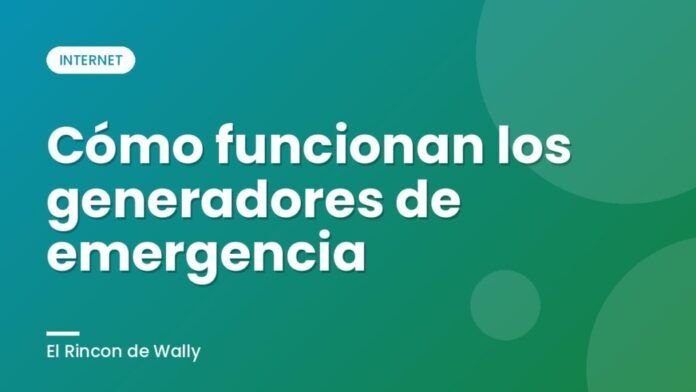 Cómo funcionan los generadores de emergencia Cómo funcionan los generadores de emergencia
