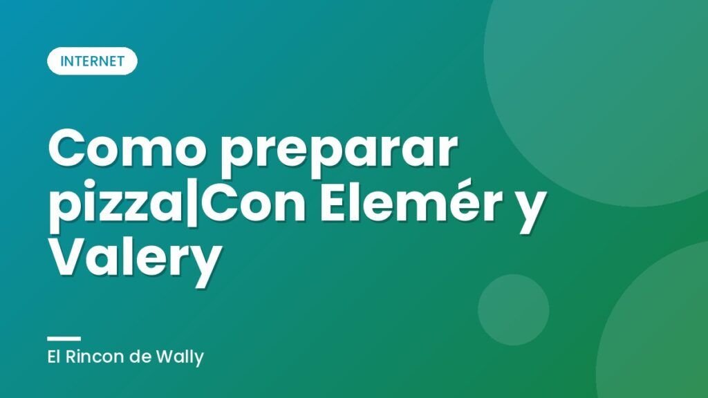 Como preparar pizza|Con Elemér y Valery Como preparar pizza|Con Elemér y Valery