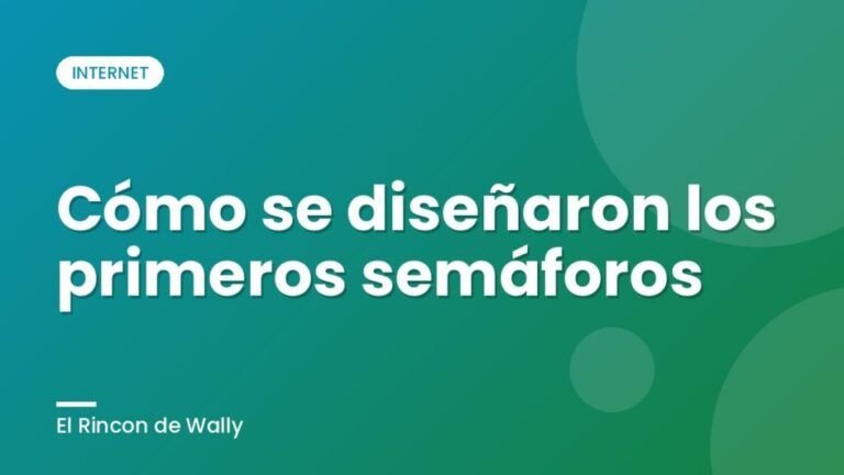 Cómo se diseñaron los primeros semáforos