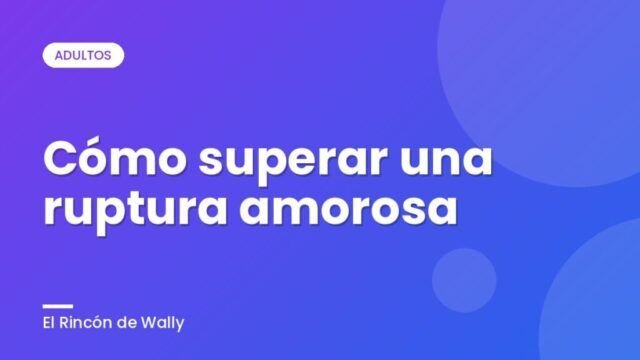 Cómo superar una ruptura amorosa Cómo superar una ruptura amorosa