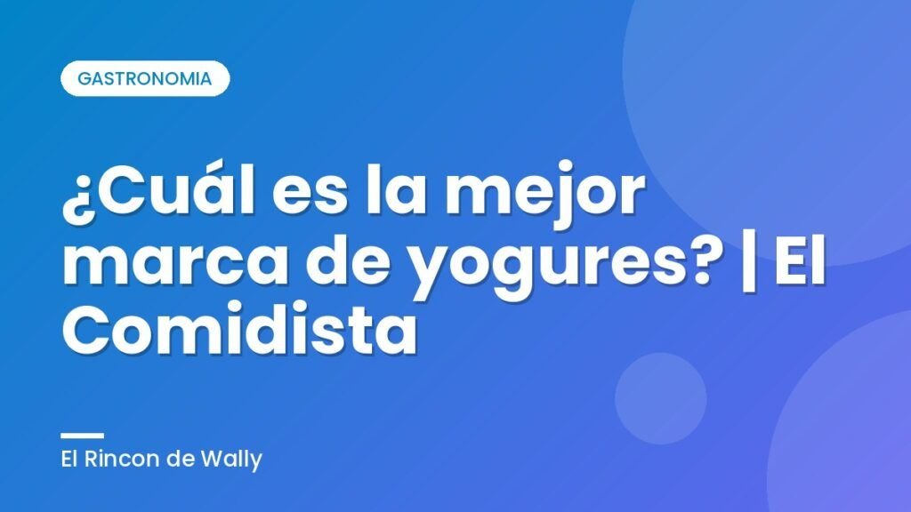 ¿Cuál es la mejor marca de yogures? | El Comidista ¿Cuál es la mejor marca de yogures? | El Comidista