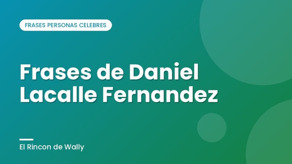 Frases de Daniel Lacalle Fernandez Frases de Daniel Lacalle Fernandez
