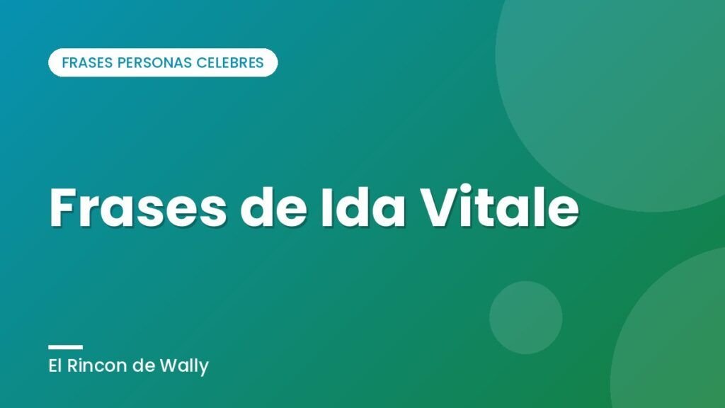 Frases de Ida Vitale Frases de Ida Vitale