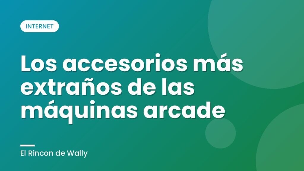 Los accesorios más extraños de las máquinas arcade Los accesorios más extraños de las máquinas arcade