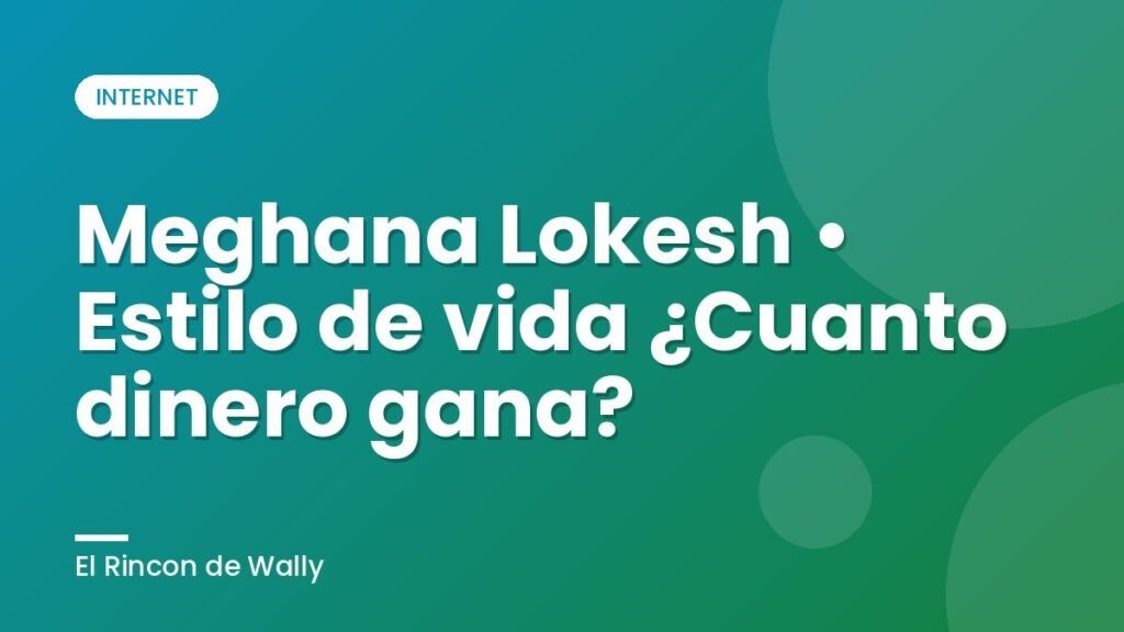 Meghana Lokesh • Estilo de vida ¿Cuanto dinero gana? Meghana Lokesh • Estilo de vida ¿Cuanto dinero gana?
