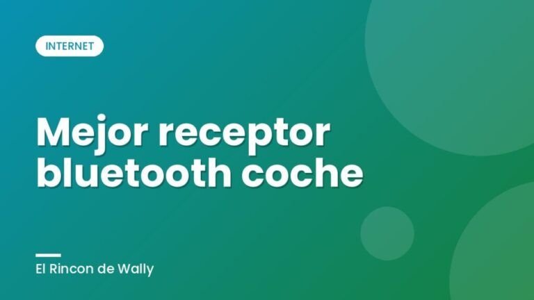 Mejor receptor bluetooth coche Mejor receptor bluetooth coche