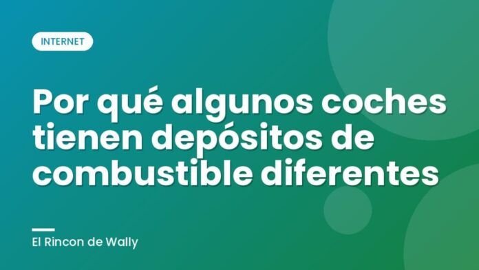 Por qué algunos coches tienen depósitos de combustible diferentes
