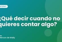 ¿Qué decir cuando no quieres contar algo? ¿Qué decir cuando no quieres contar algo?
